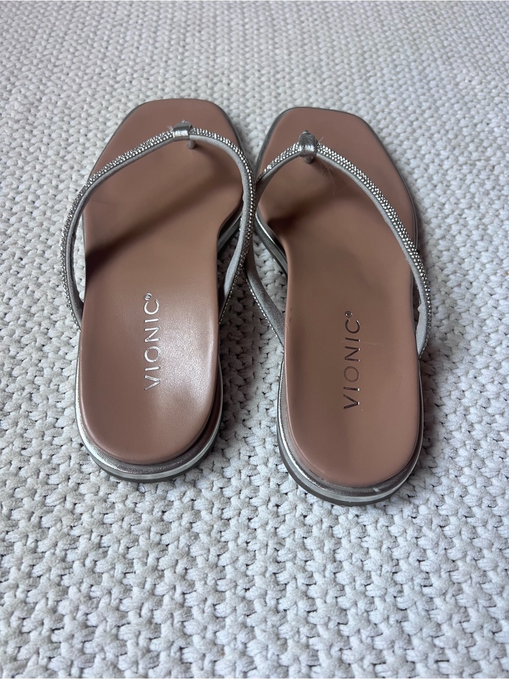 Vionic Vista Shine Flip Flop Sandals Size 8.5 - Picture 5 of 6